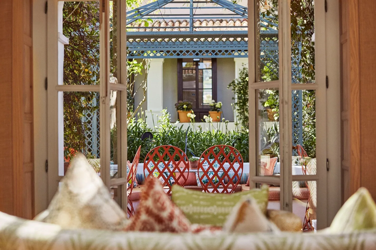 Marbella Club patio